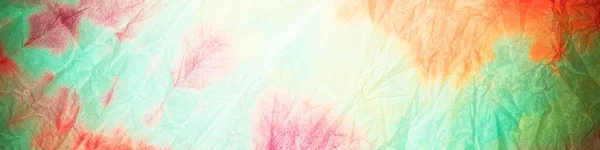 Krawatte Dye Neon Gradient Aquarell Red Tie Dye Light Print — Stockfoto