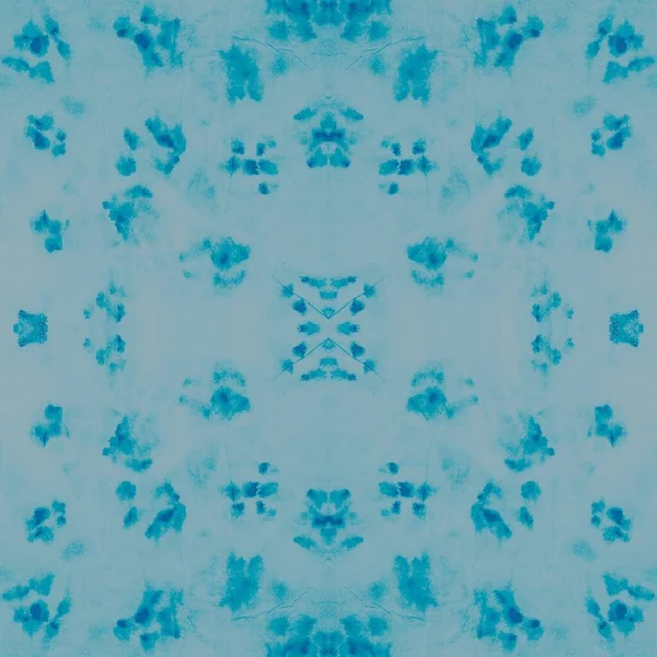 Padrão Tarja Neve Bright Gradient Banner Repetição Geométrica Geada Teal — Fotografia de Stock