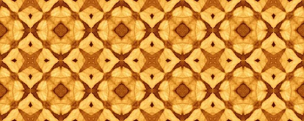 Batik Rústico Marrón Lisboa Resumen Geométrico Boho Motivo Mosaico Indonesio — Foto de Stock