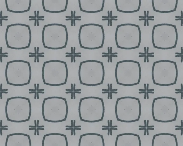 Spanyol Geometrikus Batik Csempe Kék Hagyományos Mozaik Padló Törzsi Zökkenőmentes — Stock Fotó
