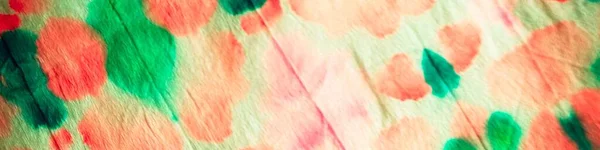 Tie Dye Neon Abstract Watercolour Червона Смуга Ікат Паттерн Червоний — стокове фото
