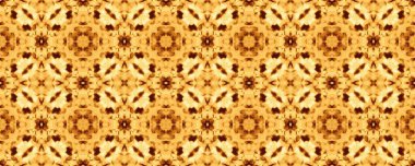 Sarı Vintage Kırsal Çiçek. Soyut Mozaik Ikat. Yanmış kabile folyo dokusu. Fas Geometrik Döşemesi. Sunny Çiçek Parmak izi. Türk Geometrik Desenli Boya. Kahverengi Etnik Kat