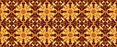 Kahverengi Türk Sonsuz Düzeni. Endonezya Geometrik Boyası. Yanmış Vintage süs dokusu. Batı Geometrik Çiçek İkat. Yanardöner Mystic Floor. Clay Floral Batik Yazdırma. Sarı Etnik Mürekkep