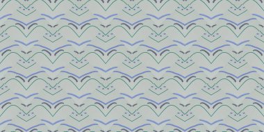 Dalgalı Şablon. Renkli Geo Çizimi. Renksiz Tasarım Soft Şablonu. Coğrafi çizim kalıbı. Basit Yazdır. Renkli Zarif Dalga. El Grafik Boyası. Zorlu Rhombus. Scribble Kağıt Dokusu.