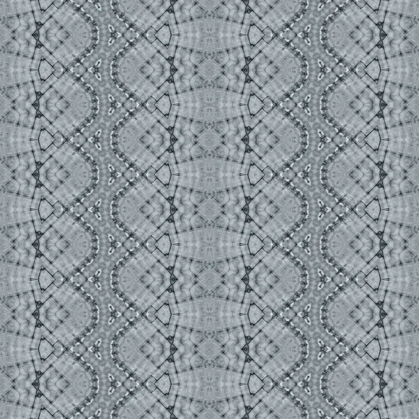 Graue Farbe Bohemian Pattern Geometrischer Batik Grauer Farbe Graue Farbe — Stockfoto