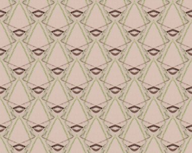 Dalgalı Geometri. Grafik kağıdı. Çizilmiş doku. Renkli Zarif Fırça. Mürekkep Tasarım Şablonu. Renkli Kalem Çizimi. El boyası. El Arkaplanı. Kusursuz Yazdırma Dokusu. Kahverengi Kusursuz Zigzag