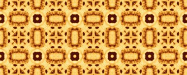 Kahverengi Vintage Mystic Deseni. Güneşli kabile süsü dokusu. Soyut Çiçek Yıldızları. Kahve desenli çiçek boyası. Portekiz Geometrik Döşemesi. Parlayan Geometrik Batik Yazıcı. Sarı Etnik Katman