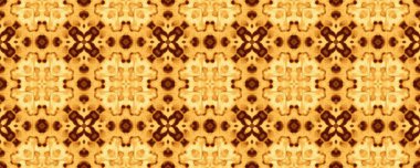 Kahverengi Batı Etnik Tasarımı. Kahve Türk Geometrik Deseni. Suluboya Gizemli Motif. Kabile Geometrik Deseni Boho. Pakistan Geometrik Katı. Kırsal Çiçek Boyası. Sarı Etnik Kat