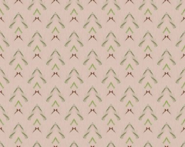 Dalgalı Zig Zag. Grafik Yazdırma. El Basit Kağıt. Yumuşak Arkaplan. Kahverengi Geo Deseni. Renkli Zarif Fırça. Mürekkep tasarımı dokusu. Kusursuz Boya Çizimi. Sert Geometri. Renkli Kusursuz Zigzag