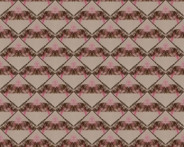 Tekstura Szkicu Atramentowego Falisty Rhombus Narysowany Szablon Elegancki Odcisk Kolorowa — Zdjęcie stockowe