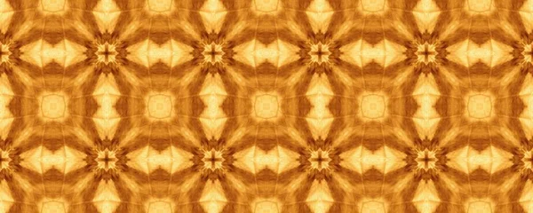 Texture Mystique Jaune Éclatante Ikat Géométrique Traditionnelle Batik Géométrique Vintage — Photo
