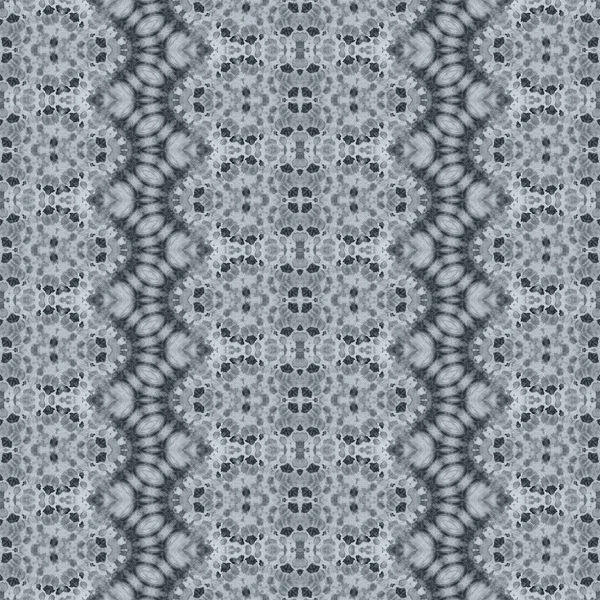 グレーのボヘミアン柄 グレーのボヘミアン柄 グレーの幾何学的バティック シームレスなストライプボホブラシ シームレスな水彩繰り返しパターン抽象染めバティック ボヘミアン ブラシ — ストック写真