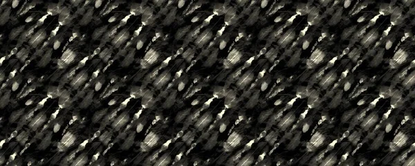 Чёрный Галстук Бесшовное Искусство Белое Пятно Мокрый Узор Белый Эффект — стоковое фото