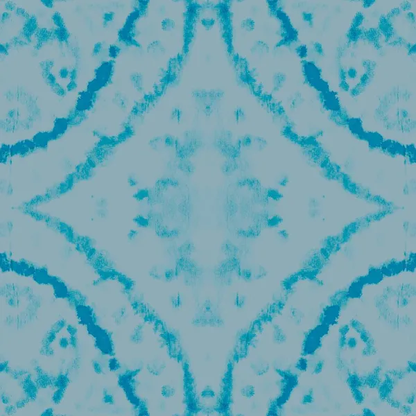 Cyan Stripe Grunge Projeto Brilhante Geada Light Winter Seamless Azul — Fotografia de Stock