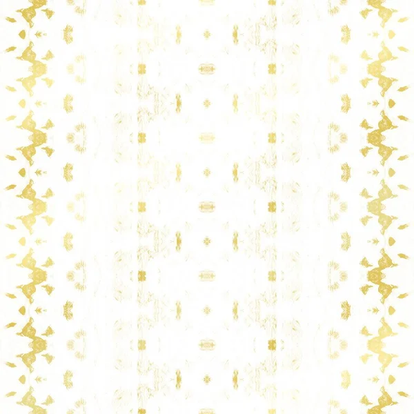 サニーボーアペイント ボヘミアン テクスチャ ゴールド プリント 死神の略 明るい染めの模様 ホワイトテクスチャブラシ 黄金のボヘミアン 黄金のブラシ — ストック写真