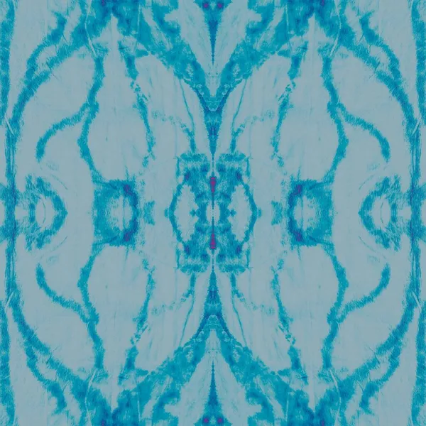 Kék Festett Szövet Művészet Freeze Természet Háttér Frost Végtelen Zökkenőmentes — Stock Fotó