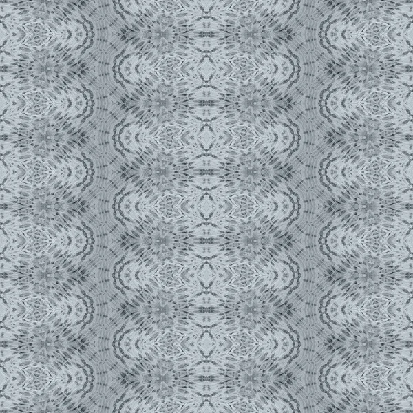 Grå Färg Bohemiskt Mönster Sömlös Stripe Ikat Batik Abstrakt Färgad — Stockfoto