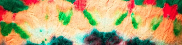 Tie Dye Neon Gradient Watercolor Червоний Колір Світлий Принт Мульти — стокове фото