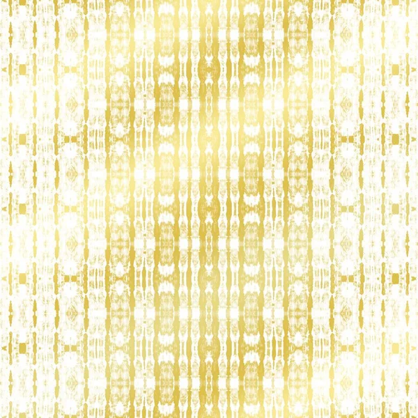 Light Boho Pattern Zlatá Barva Sunny Paint Bohémská Textura Zag — Stock fotografie