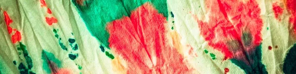 Tie Dye Neon Gradient Watercolor Red Light Neon Watercolour Texture — стокове фото