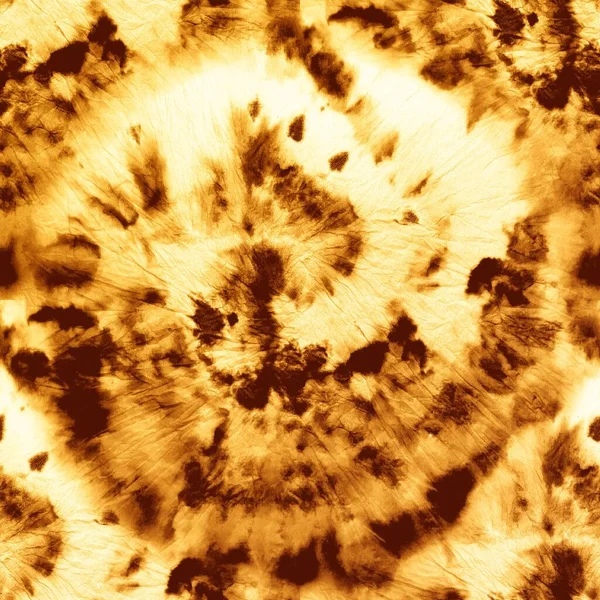 Brown Spiral Boho. Spiral Old Background Yellow Ochre Sand. Yellow Brush Hippie. Spiral Dyed Print. Burnt Stripe Tie Die. Brown Seamless Round. Dirty Sand Watercolor. Abstract Circle Tie Dye.