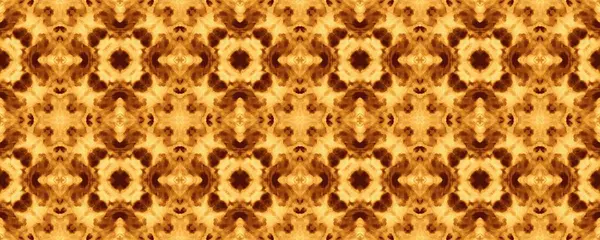 Sarı Kabile Mozaik Batik. Gösterişli Geometrik Desen Döşemesi. Portekiz Geometrik Boho 'su. Çamur Çiçeği İkat. Suluboya çiçek mürekkebi. Yanmış Hint süsü dokusu. Kahverengi Etnik Yazdırma