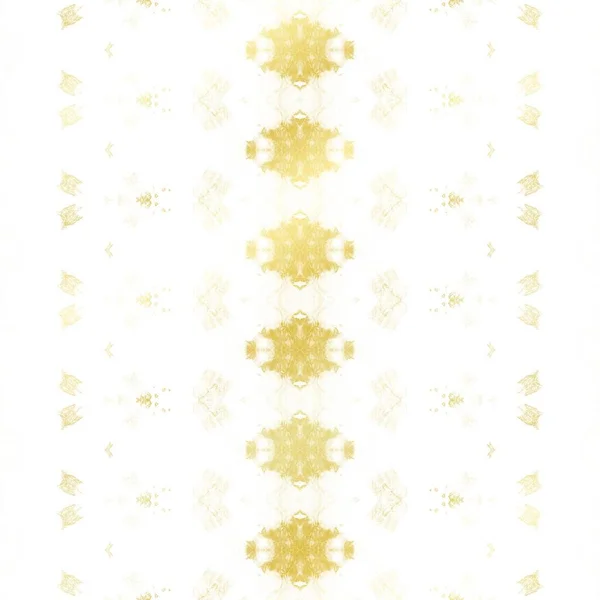 Γεωμετρική Υφή Zig Χρυσό Μποχο Ακουαρέλα Χρυσό Γεωγραφικό Σχέδιο Φωτεινό — Φωτογραφία Αρχείου