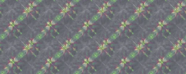 Grön Bindfärgning Gul Färgad Linje Grå Bakgrundsbild Pastel Seamless Splatter — Stockfoto