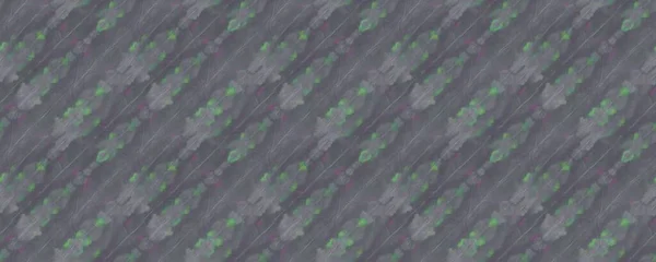 Groene Tie Dye Gray Grungy Stripe Geel Aquarel Groen Waterpapier — Stockfoto