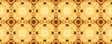 Sarı uçsuz bucaksız İspanyol dokusu. Koyu renkli dörtlü folyo çiçeği. Hafif Çiçek Döşemesi. Lizbon Geometrik Batik fayansı. Arabesk Etnik Döşeme. Oriental Geometrik Boya. Kahverengi Etnik mürekkep