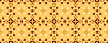 Kahverengi Süslü Mistik Batik. Arabesk Mozaik Boyası. Aquarelle Geometric Tile. Batı Geometrik Flower Ink. Rustik çiçek desenli zemin. Yanmış Türk Dörtlüsü Çiçeği. Sarı Etnik Boho