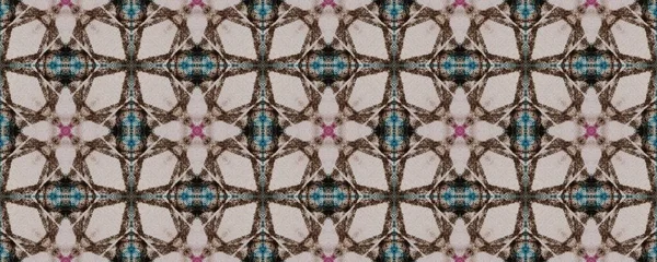 Nahtlose Geometrie Vintage Print Zeile Für Zeile Tribal Floor Pattern — Stockfoto