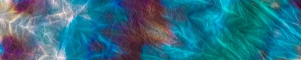 Tie Dye Neon Abstract Watercolor Blue Stripe Neon Watercolour Texture — стокове фото