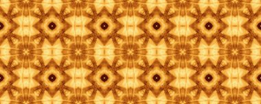 Sarı Arap Etnik Batik. Kabile Geometrik desen Ikat. Doğa Parlayan Kusursuz Doku. Asit Çiçeği Döşemesi. Fas Geometrik Yazdırma. Endonezya 'nın Sonsuz Boho' su. Kahverengi Etnik Boya