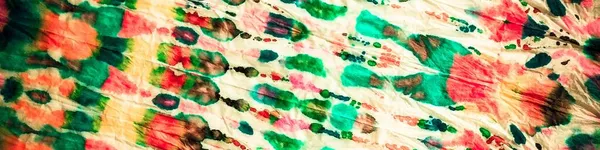 Tie Dye Neon Oriental Watercolor Red Stripe Neon Watercolor Texture — Fotografie, imagine de stoc