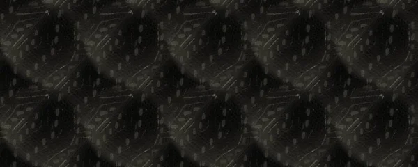 黒のパターン 現代のしわの落書き 黒のパステルストローク シームレス ホワイト ウェット ブロブ 白水絵具 ダークウォーターカラー ダーティ — ストック写真
