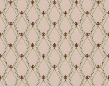 Zarif kağıt. Dalgalı Tırmık. Yazdırma Kalıbı. Sert Geometri. Coğrafi Tasarım Çizimi. El Grafik Boyası. Renkli Basit Boya. El Geometrisi. Kahverengi coğrafi doku. Renkli Kusursuz Çizim