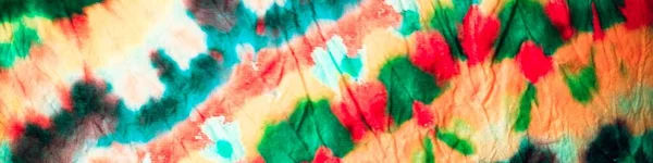 Tie Dye Neon Aquarela Abstrata Red Tie Dye Stripe Strip — Fotografia de Stock