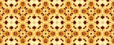 Sarı Vintage Çiçek Batik. Açık Arap Dörtlü Folyo Tasarımı. Arabesk Mozaik Yazdırma. Kaba çiçek desenli zemin. Portekiz Geometrik İkat. Motion Geometric Batik Boya. Kahverengi Etnik mürekkep