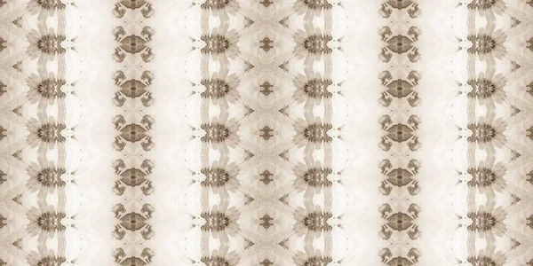 Ρετρό Μποέμικο Ύφασμα Σέπια Βαμμένη Βούρτσα Γερο Boho Tie Dye — Φωτογραφία Αρχείου