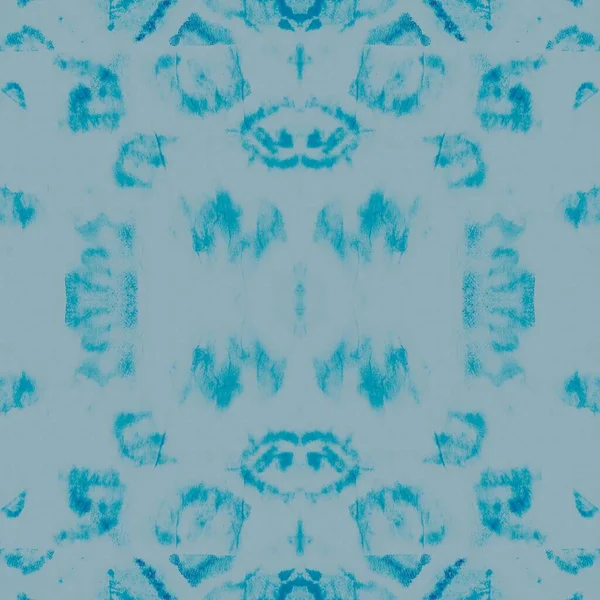 Cool Stripe Banner Bright Aquamarine Banner Snowy Geometric Repeat Ice — Stock Photo, Image
