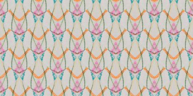 Dalgalı Şablon. Geometrik boya deseni. El şablonu. El Baskısı. Zorlu Rhombus. Renkli kalem dokusu. Renkli Grafik Kağıdı. Mürekkep Tasarımı Çizimi. Zarif kağıt. Renksiz Zigzag