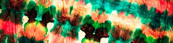 Tie Dye Neon Gradient Watercolor Червоний Колір Світлий Принт Червона — стокове фото