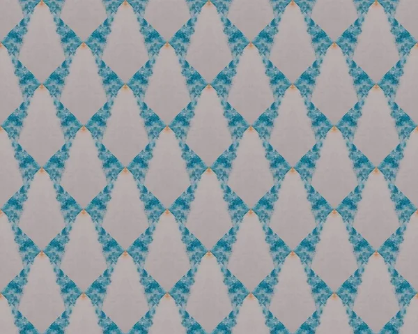 Rough Rhombus Colored Geo Pattern Elegant Print Soft Template Wavy — 图库照片