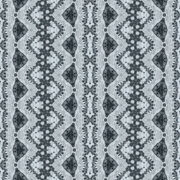 Szürke Színgeometriai Minta Zökkenőmentes Boho Print Szürke Színű Geometrikus Textil — Stock Fotó