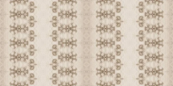 Sepia Pinsel Vorhanden Retro Boho Textile Craft Tribal Pinsel Vorhanden — Stockfoto