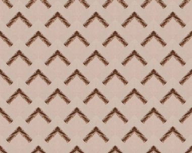 Dalgalı Şablon. Yazı Kağıt Doku. Renkli Kalem Çizimi. Zig Zag 'ı çiz. Yumuşak Şablon. Mürekkep Tasarım Şablonu. Renkli Basit Kağıt. El Grafik Boyası. Zarif Yazıcı. Kahverengi Geometrik Tasarım