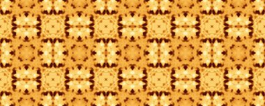 Sarı Türk Çiçeği 'nden. Hareketli Geometrik Desen Mürekkebi. Özbekistan Mistik Mürekkebi. Oriental Geometric Boho. Doğanın Etnik Çiçek Baskısı. Vahşi Batı Dörtlü Folyo Tasarımı. Kahverengi Çiçek İkat