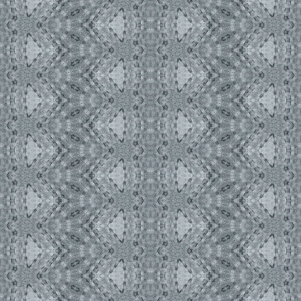 グレーの幾何学模様 グレーのボヘミアン繊維 灰色の幾何学的ブラシ ボヘミアン バティックの部族 概要Stripe Geo Batic シームレスな水彩カーペットパターン シームレスなジオ波 — ストック写真