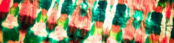 Tie Dye Neon Gradient Watercolour Світло Червоної Палиці Червона Смуга — стокове фото